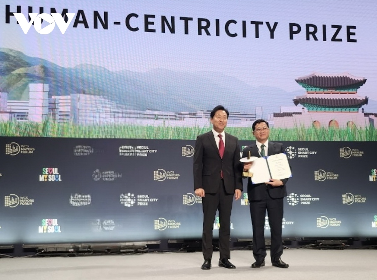 Da Nang honoured at Seoul Smart City Prize